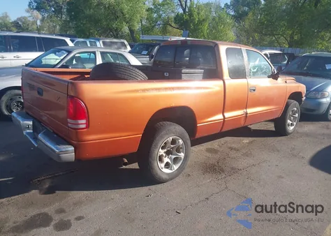 2000 Dodge Dakota Slt/Sport из США, поврежденный, VIN 1B7GG22X8YS611832